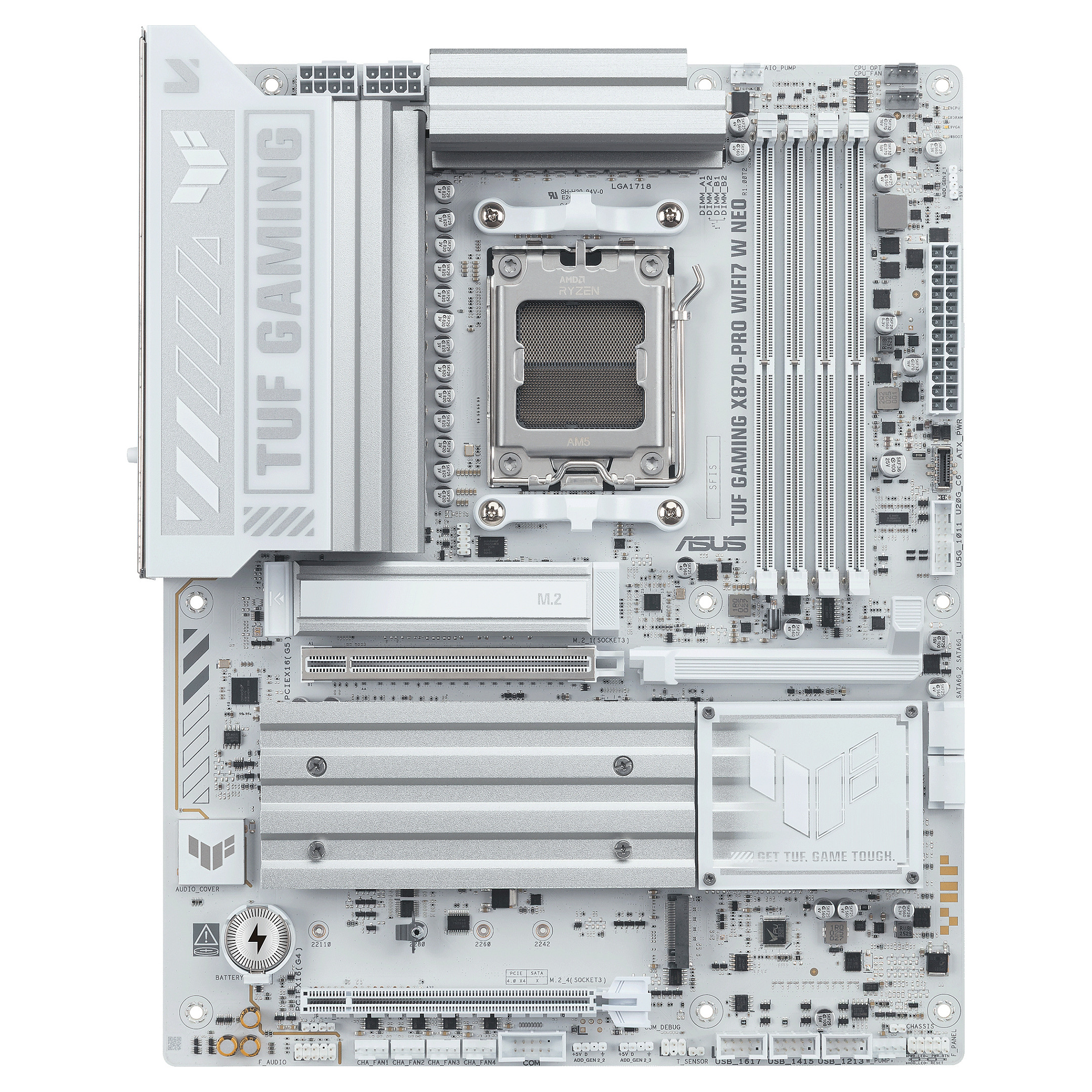 Pllakë Amë AMD AM5 ASUS TUF GAMING X870‑PRO Wi‑Fi 7 NEO / DDR5 / ATX