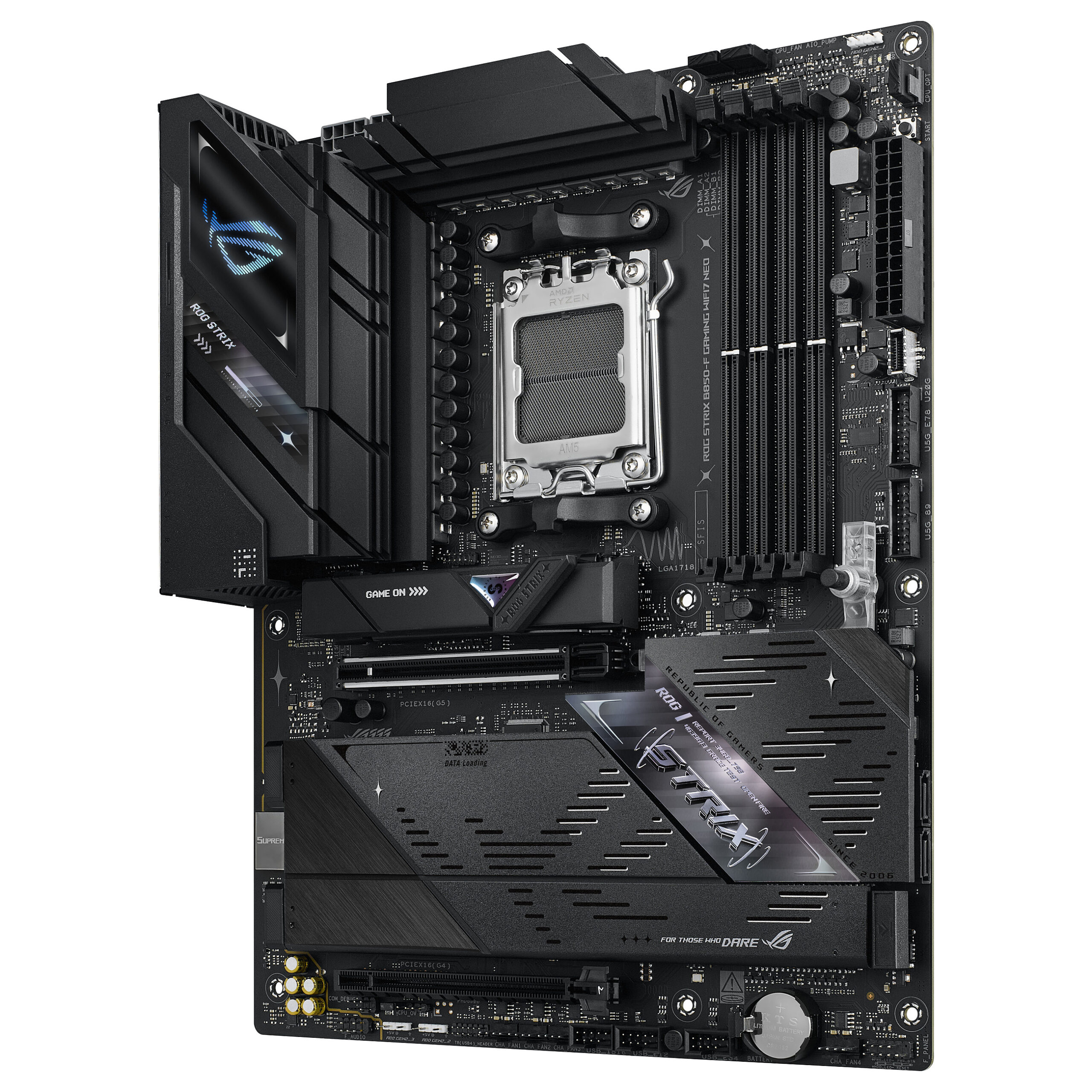 Pllakë Amë AMD AM5 ASUS ROG STRIX B850‑F GAMING Wi‑Fi 7 NEO / DDR5 / ATX - Figura 4
