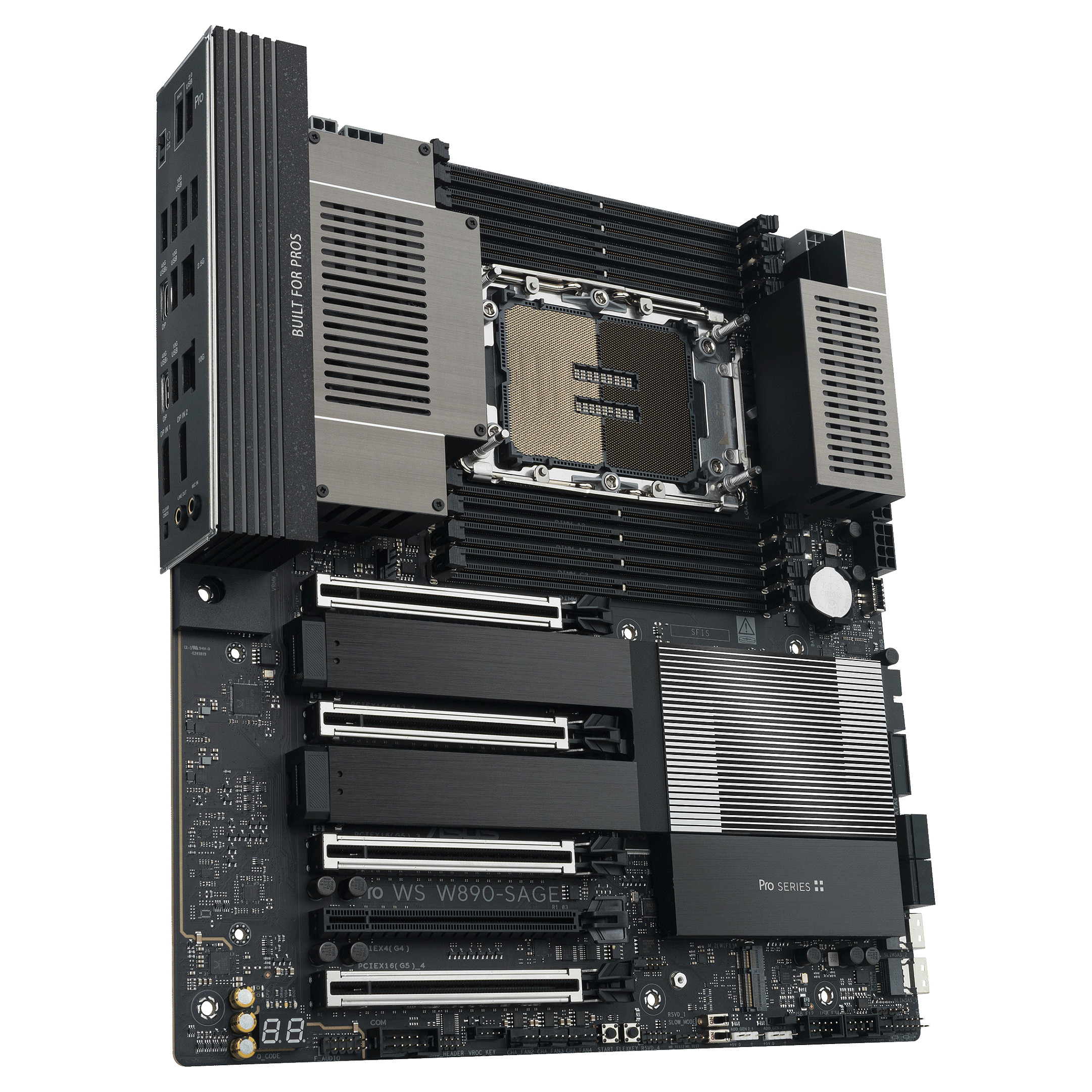 Pllakë Amë Intel ASUS PRO WS W890E‑SAGE / DDR5 / EEB / 4710 - Figura 5