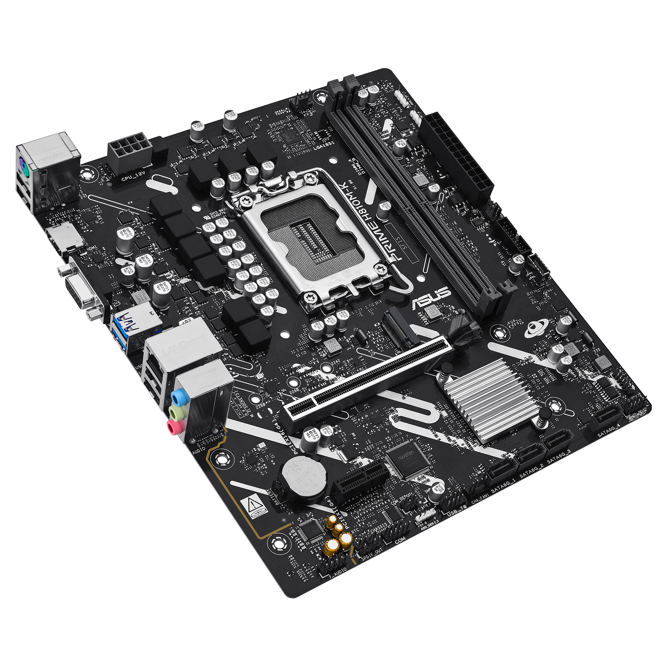 Pllakë Amë Intel ASUS PRIME H810M‑K / LGA1851 / DDR5 / mATX - Figura 4