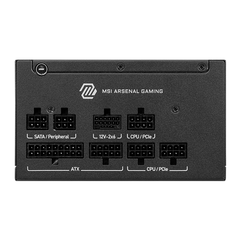 Furnizues Energjie 750W MSI MAG A750GLS PCIE5 / 80+ Gold - Figura 2