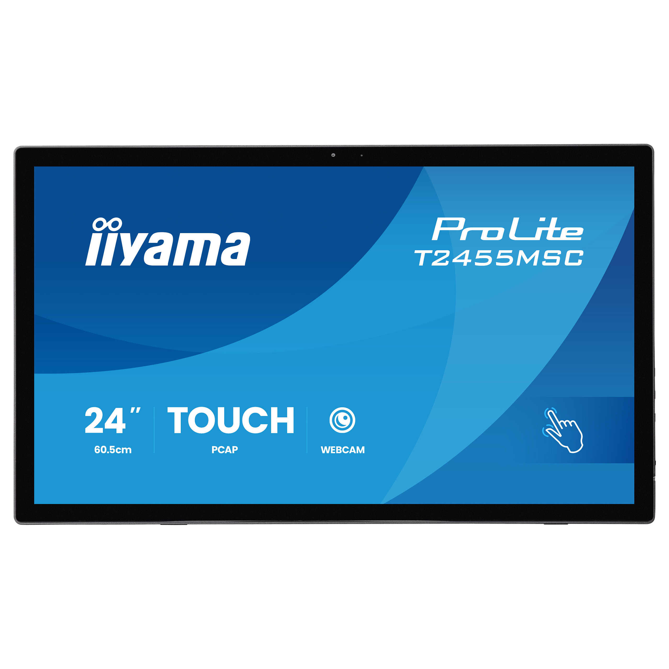 Monitor iiyama ProLite T2455MSC-B2 / 23.8"/ Full HD IPS / 120Hz / 5ms / Touch / HDMI+DP - Zezë - Figura 2