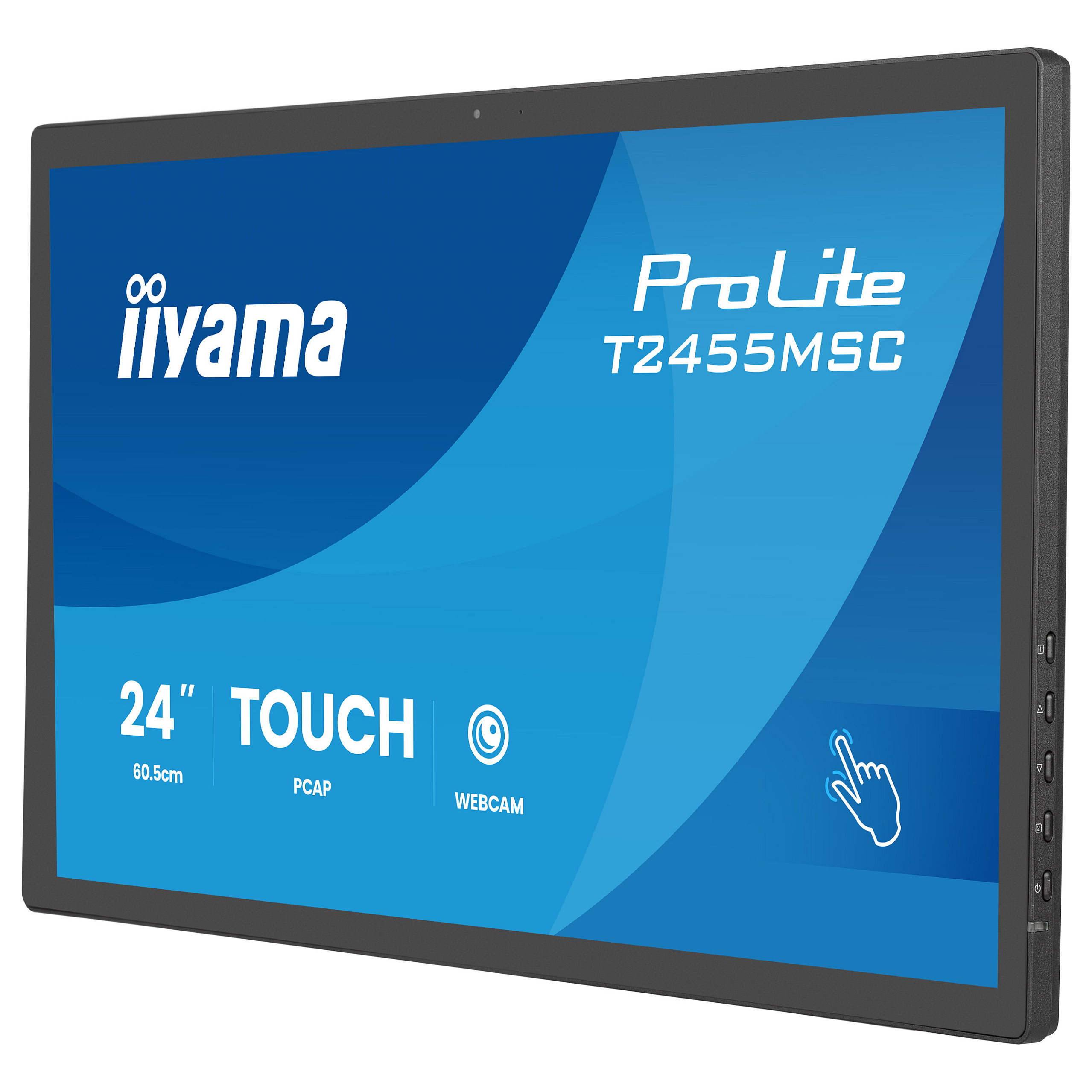 Monitor iiyama ProLite T2455MSC-B2 / 23.8"/ Full HD IPS / 120Hz / 5ms / Touch / HDMI+DP - Zezë - Figura 4