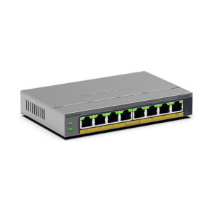 NETGEAR GS108EPP Easy Smart 8-Port Gigabit PoE+ Switch 123W with Smart Management