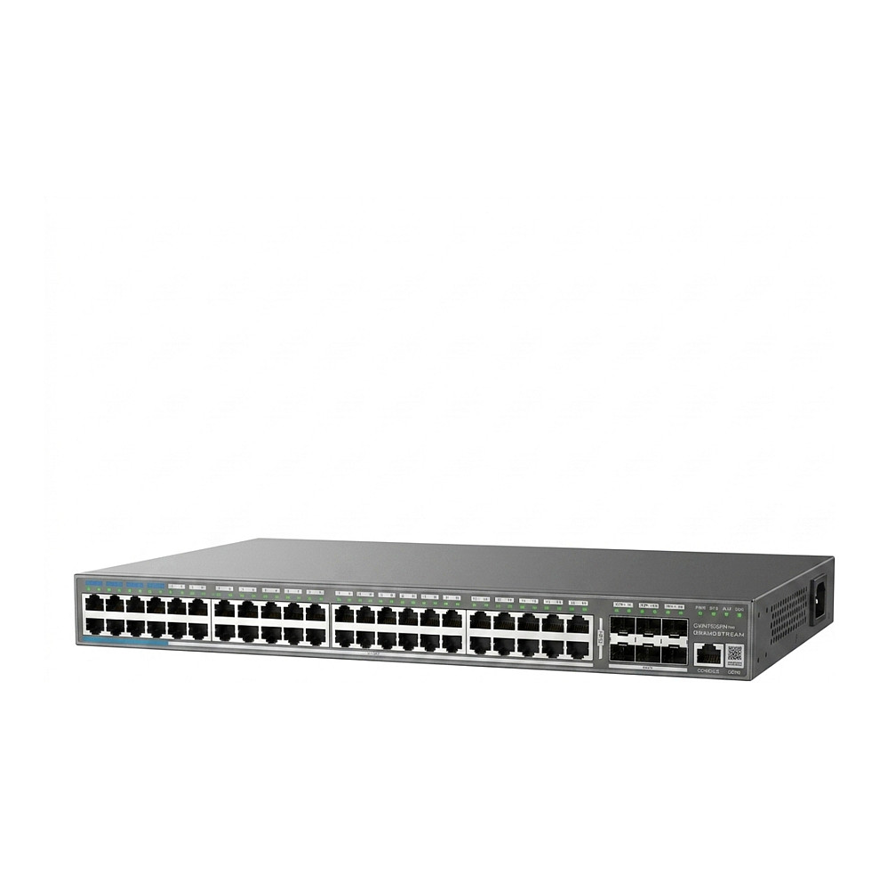 Grandstream GWN7806PH PRO 48-Port Gigabit PoE+ L2++ Managed Switch 6x10G SFP+ High Power Enterprise Switch