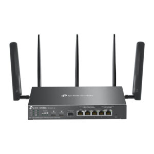 TP-Link Omada ER706WP AX3000 WiFi 6 4G Cat6 Gigabit VPN Router 4-Port PoE+