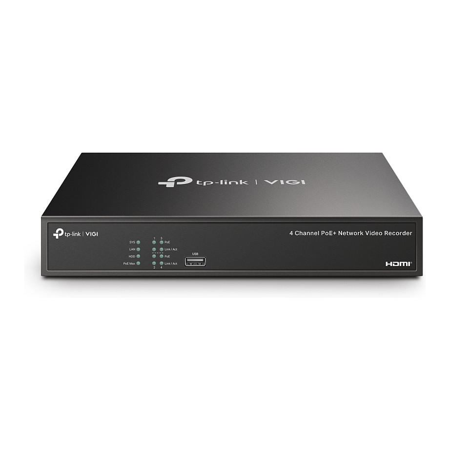 Video Recorder Rrjeti VIGI NVR1004H‑4P‑2TB / 4 Channel PoE - Figura 2