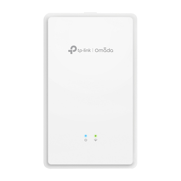 Access Point TP‑Link Omada EAP625GP‑Wall / AX1800 / Wi‑Fi 6 GPON / Wall‑Plate - Bardhë