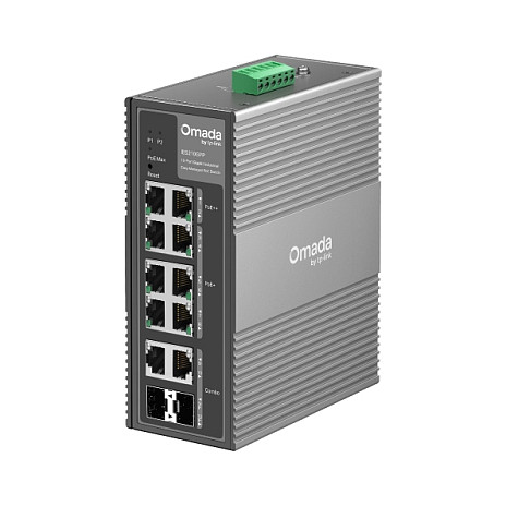 TP-Link Omada IES210GPP 10-Port Gigabit Industrial Easy Managed Switch 6x PoE+ 2x PoE++ 2x SFP 240W - Figura 3