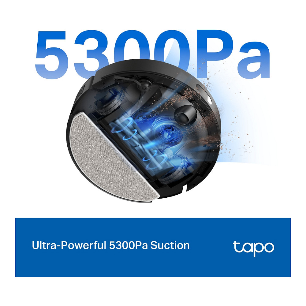 Fshesë Robotike TP-Link Tapo RV30 Max Plus 5300Pa – Zezë - Figura 4