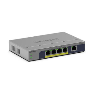 Switch NETGEAR GS105PP / Unmanaged / 5‑Port Gigabit / PoE+ / 83W