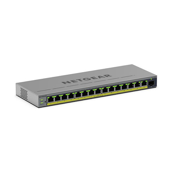 Switch NETGEAR GS116EPP / Managed L2/L3 / 16‑Port Gigabit / PoE+ / 231W