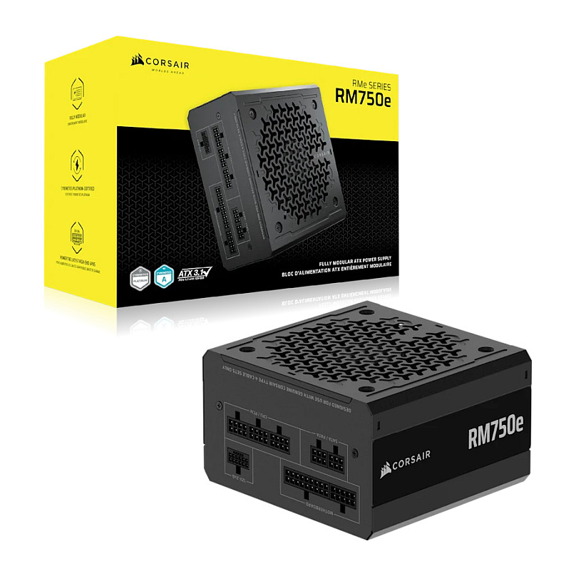 Furnizues Energjie 750W Corsair RM750e / 80+ Gold / ATX 3.1 / Modular - Figura 5