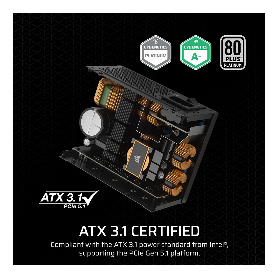 Furnizues Energjie Corsair SF Series SF750 750W Platinum - Figura 3
