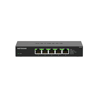NETGEAR MS305 5-Port 2.5G Multi-Gigabit Unmanaged Switch Gigabit/2.5G Metal Fanless Desktop/Wall Switch - Figura 3