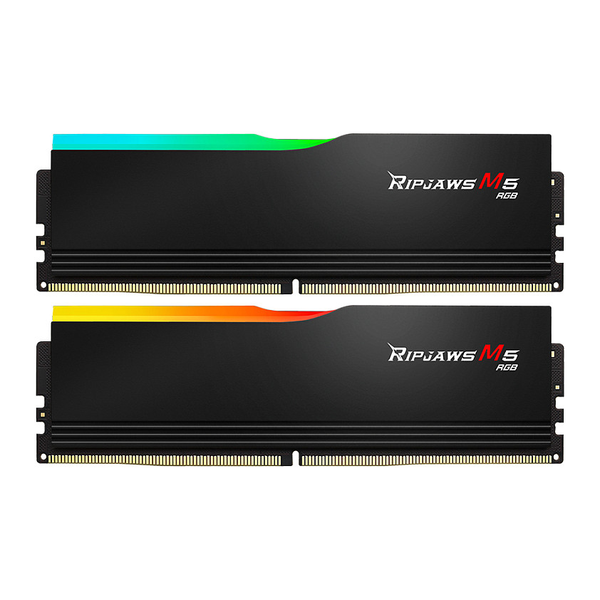 RAM Memorie DDR5 G.Skill DIMM 5600 / 48GB / 2×24GB / Dual‑Kit / CL40 / Ripjaws M5 RGB / Intel XMP