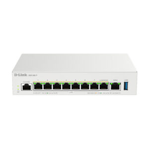 D-Link DBR-600-P/E PoE Business Router | 2.5G Multi-Gigabit | 8x PoE | 123W
