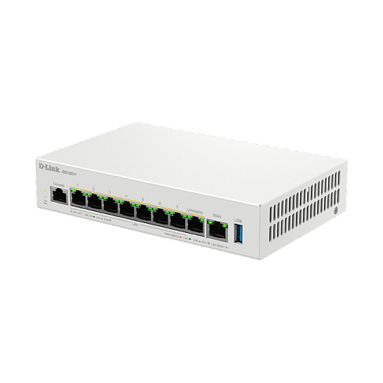 D-Link DBR-600-P/E PoE Business Router | 2.5G Multi-Gigabit | 8x PoE | 123W - Figura 2