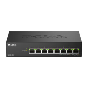 D-Link DMS-108P/E PoE++ Switch 8 Port 2.5G Unmanaged | 230W | 90W per Port