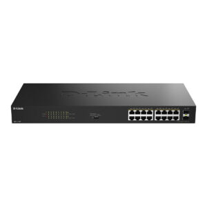 D-Link DGS-1018P/E 18 Port Gigabit PoE+ Switch | Unmanaged | 240W