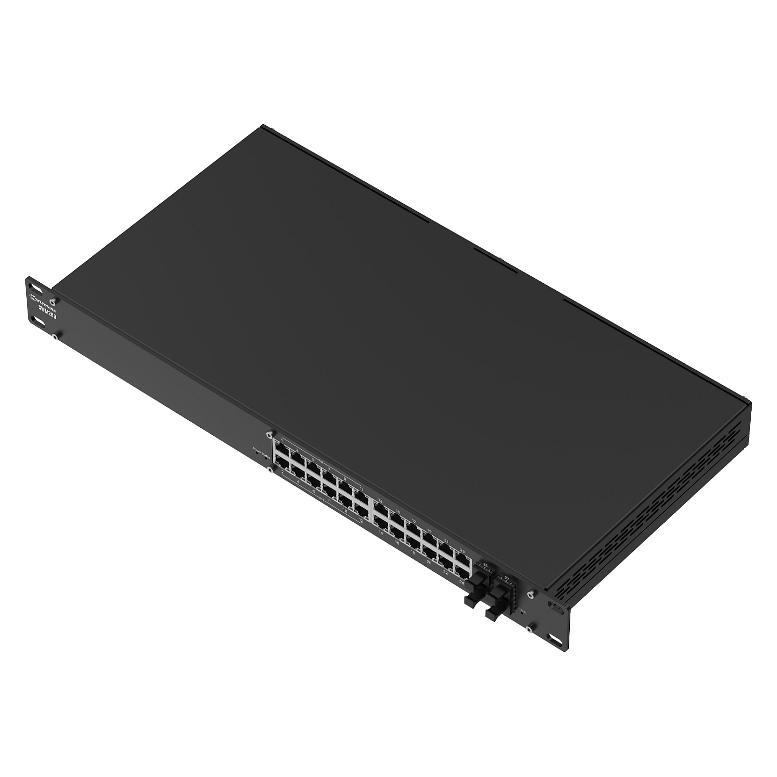 Teltonika SWM280 L2+ Managed PoE Switch 24 Port | 12x PoE + 4x SFP | 300W | 19" Rack - Figura 4