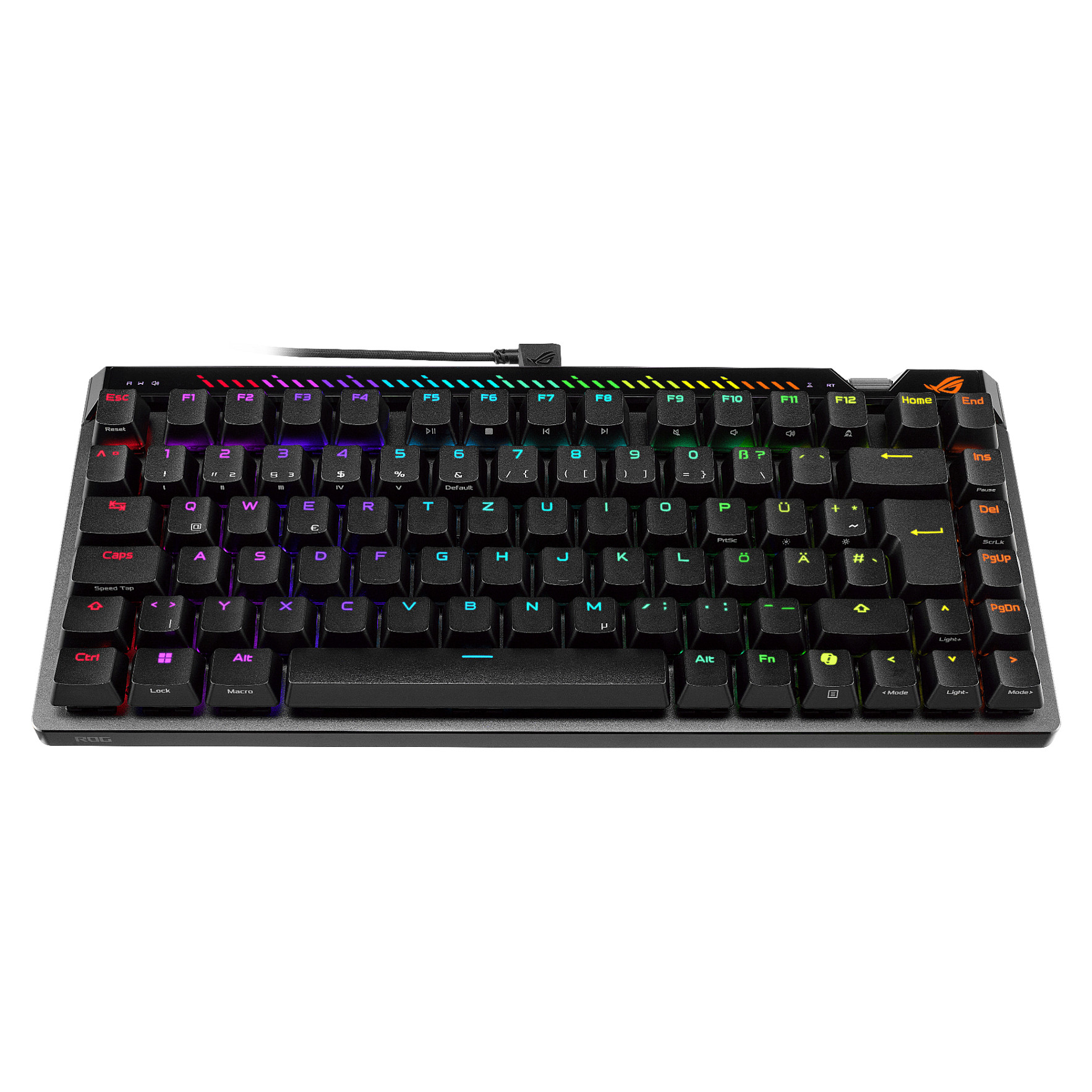 Tastierë Gaming ASUS ROG Falchion Ace 75 HE / Wired / German Language - Zezë - Figura 3
