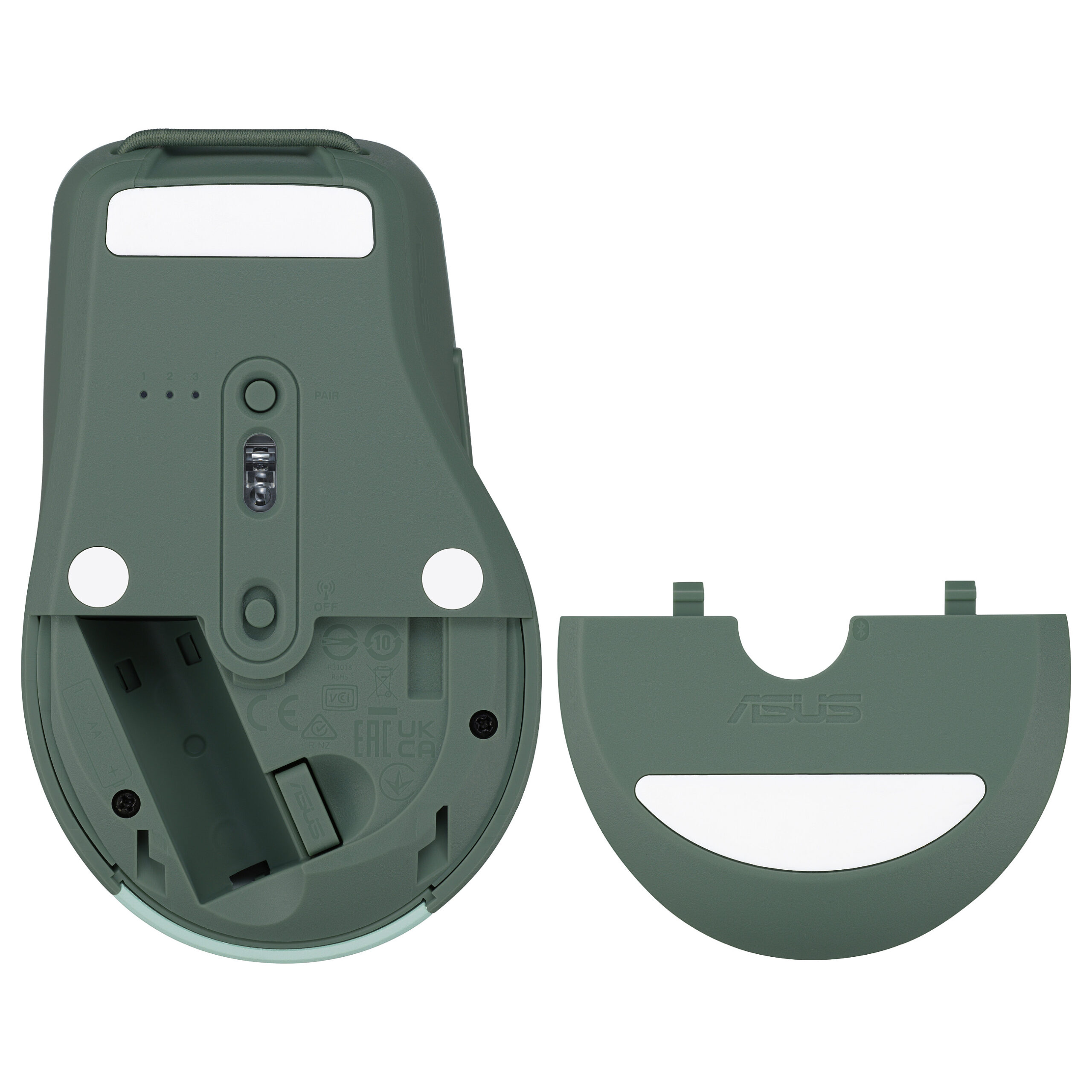 Maus pa kabllo ASUS SmartO MD200 Silent / 4200 DPI -Gjelbër - Figura 4