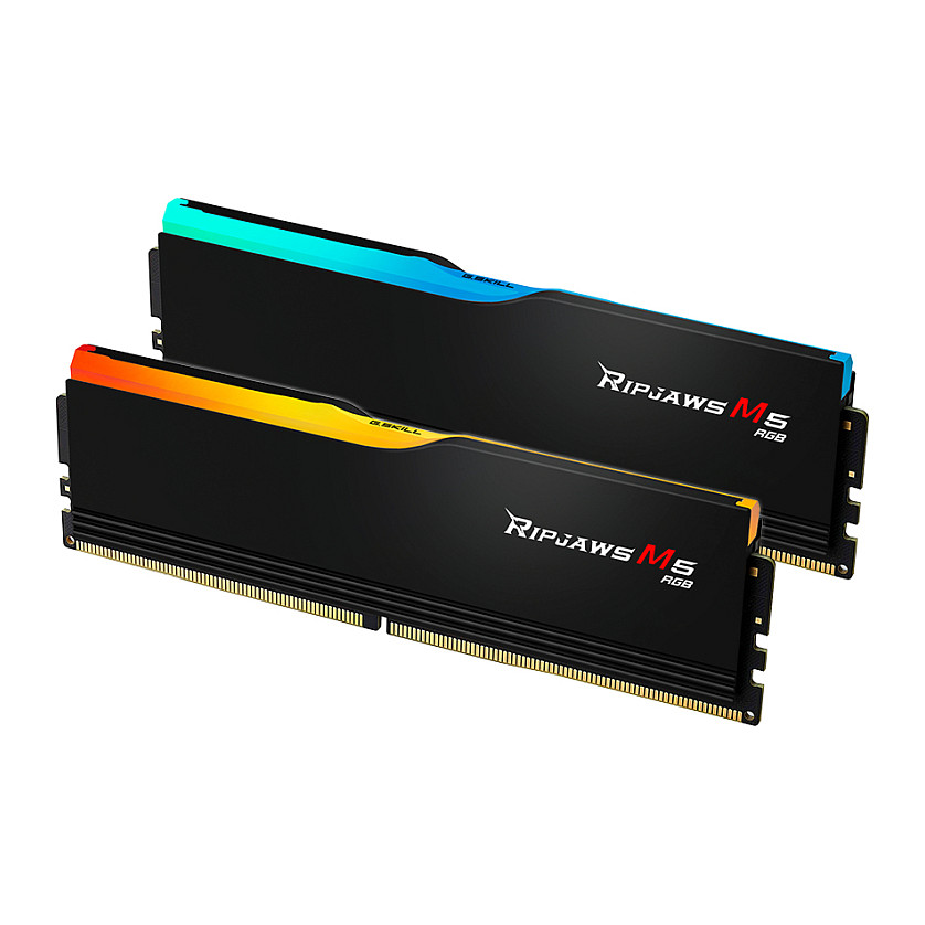 RAM Memorie DDR5 G.Skill DIMM 6000 / 64GB / CL36 / Ripjaws M5 RGB Neo / AMD EXPO / Dual‑Kit / 2×32GB - Zezë - Figura 3