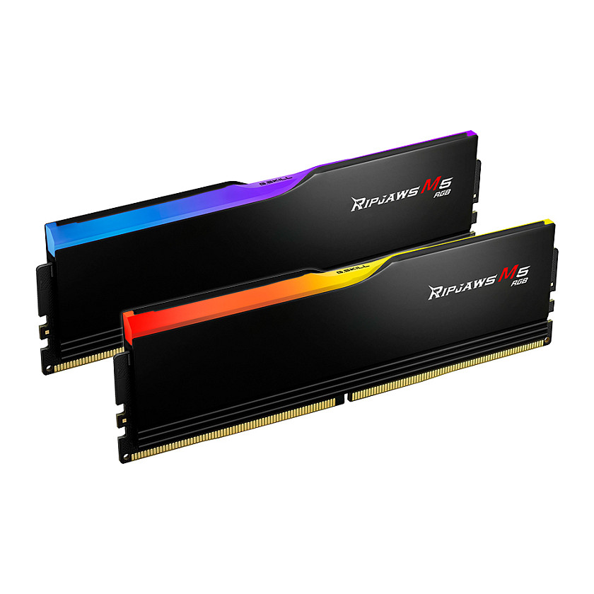 RAM Memorie DDR5 G.Skill DIMM 6000 / 64GB / CL36 / Ripjaws M5 RGB Neo / AMD EXPO / Dual‑Kit / 2×32GB - Zezë - Figura 4
