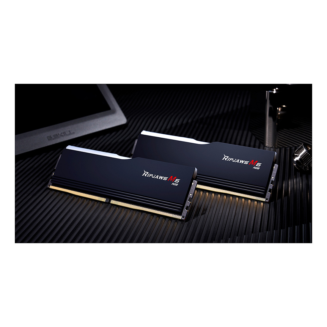 RAM Memorie DDR5 G.Skill DIMM 6000 / 64GB / CL36 / Ripjaws M5 RGB Neo / AMD EXPO / Dual‑Kit / 2×32GB - Zezë - Figura 5