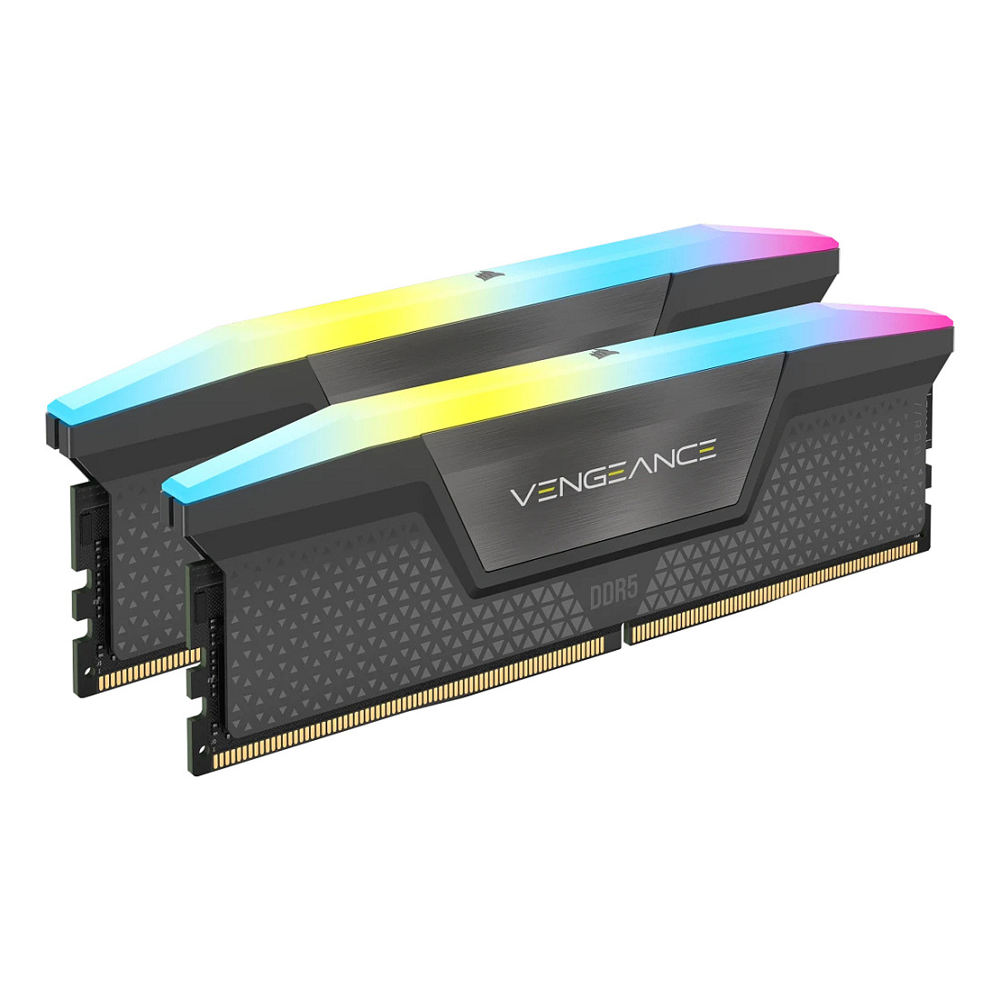 RAM Memorie DDR5 Corsair DIMM 6000 / 32GB / CL38 / Vengeance RGB / Intel XMP & AMD EXPO / Dual‑Kit / 2×16GB - Figura 2
