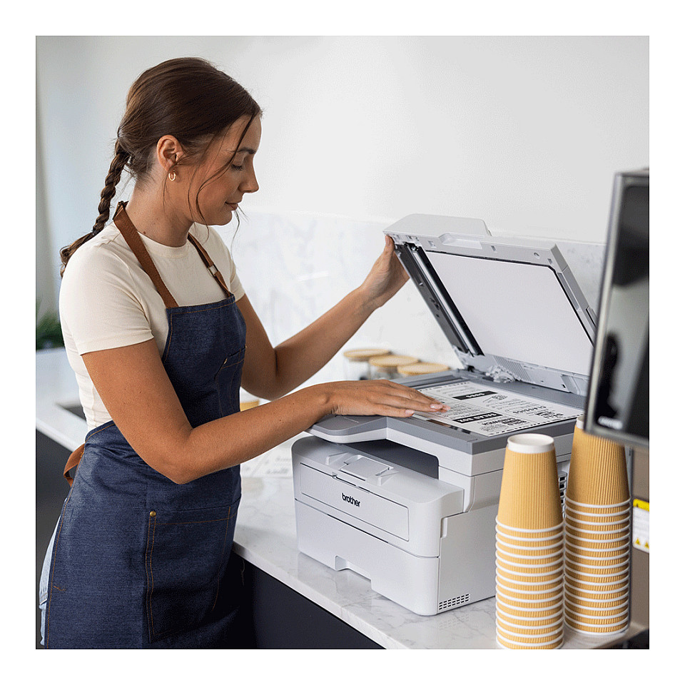 Printer Multifunksional Brother MFC‑L2960DW / 4‑in‑1 / 34ppm / Wi-Fi - Bardhë - Figura 4