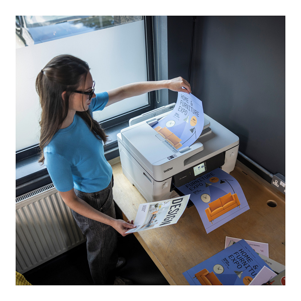 Printer Multifunksional Brother MFC‑J6960DW / 4‑in‑1 / 31ppm / Wi-Fi - Bardhë - Figura 3