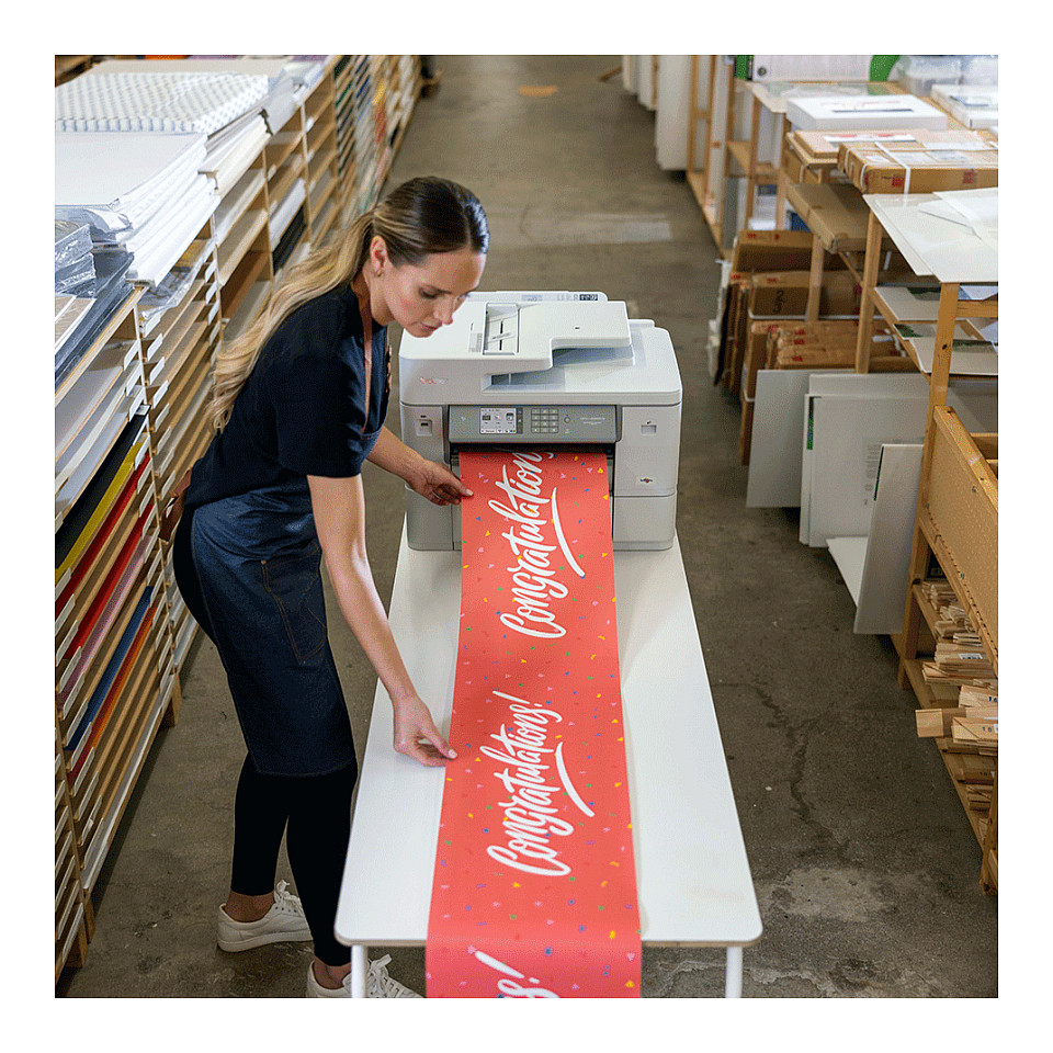 Printer Multifunksional Brother MFC‑J6959DW / Professional DIN A3 / Banner Printing / 30ppm / Wi-Fi - Bardhë - Figura 3