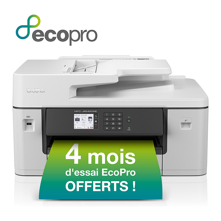 Printer Multifunksional T Brother MFC-J6540DWE WIFI / 4in1 / 28ppm - Gri - Figura 5