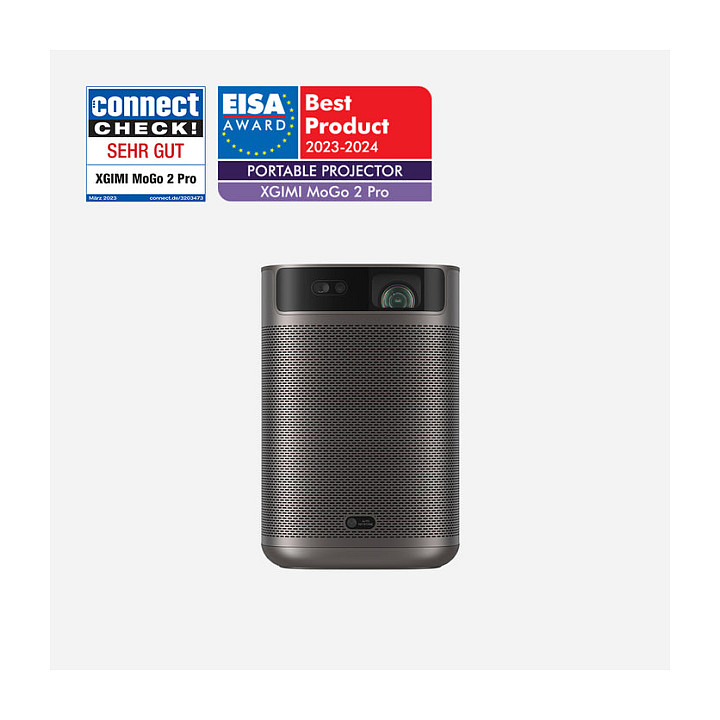 Projektor XGIMI MoGo 2 Pro XK10T / Google TV / 400 Lumens / Portable Beamer / Full HD Smart / HDMI+USB+WIFI - Zezë - Figura 2
