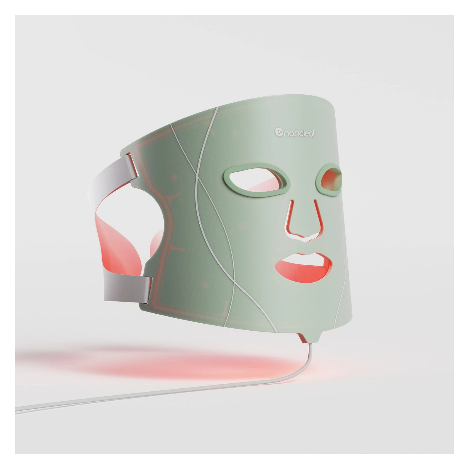 Maskë LED për terapi të fytyrës Nanoleaf – Gjelbër