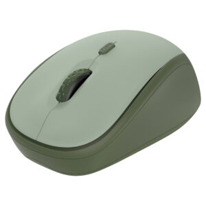 Maus pa kabllo Trust Yvi+ Silent 1600 DPI -Gjelbër