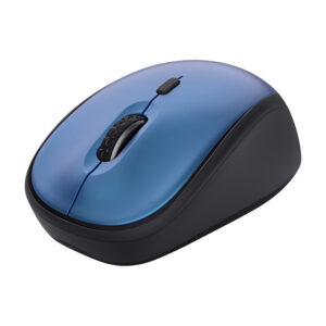 Maus pa kabllo Trust Yvi+ Silent 1600 DPI -Blu/Zezë