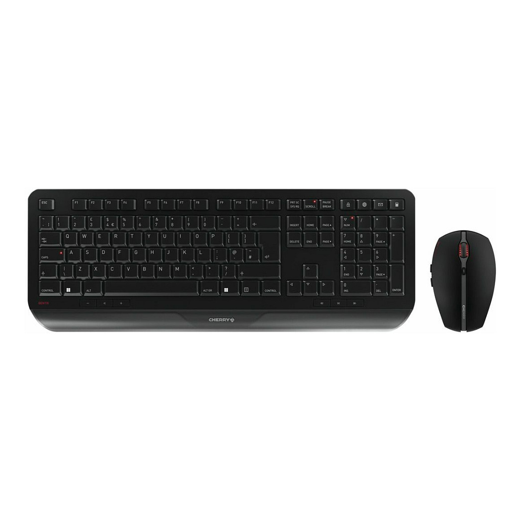 Combo (Tastierë & Maus) Cherry GENTIX Desktop / Wireless / QWERTY / UK Language - Zezë