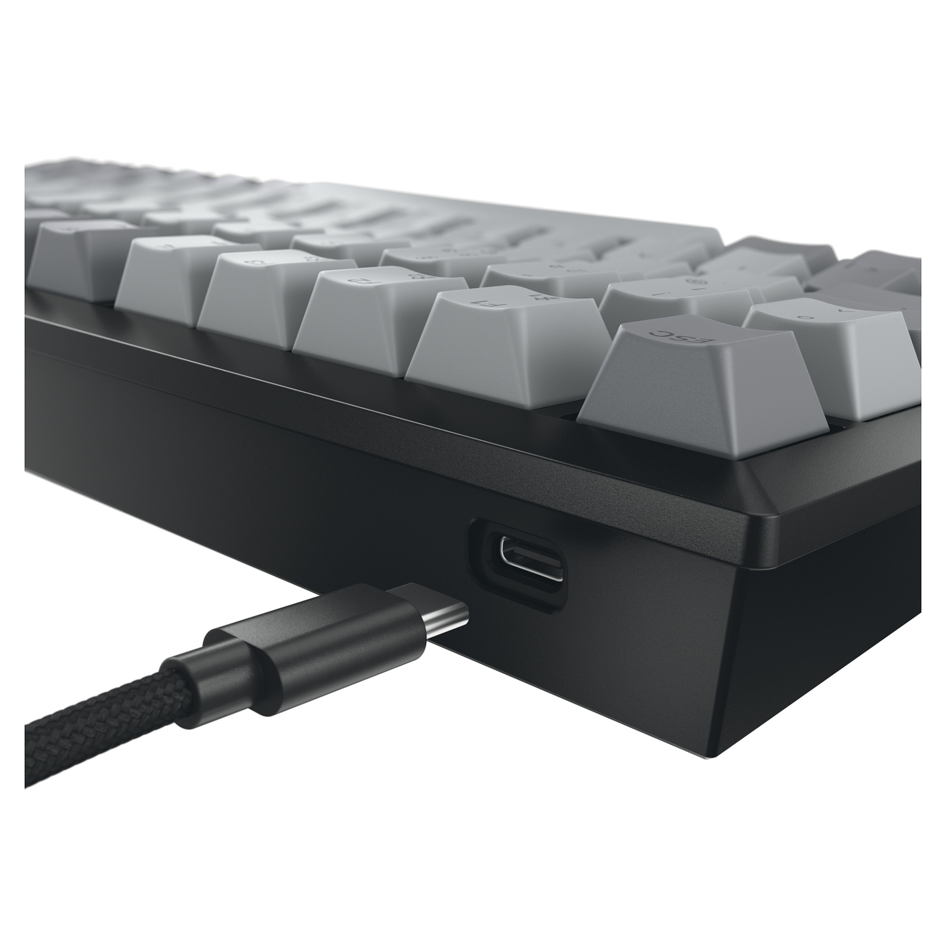 Tastierë pa kabllo Cherry MX 2A Silent R / QWERTY / UK Language - Gri / Zezë - Figura 4