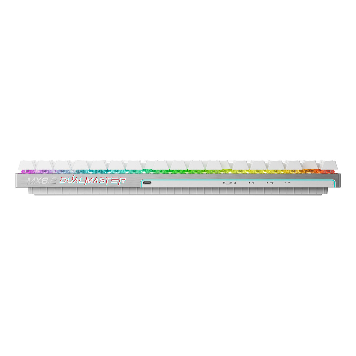 Tastierë Gaming Cherry XTRFY MX 8.2 Pro TMR / Wired & Wireless / QWERTZ / German Language - Bardhë - Figura 2