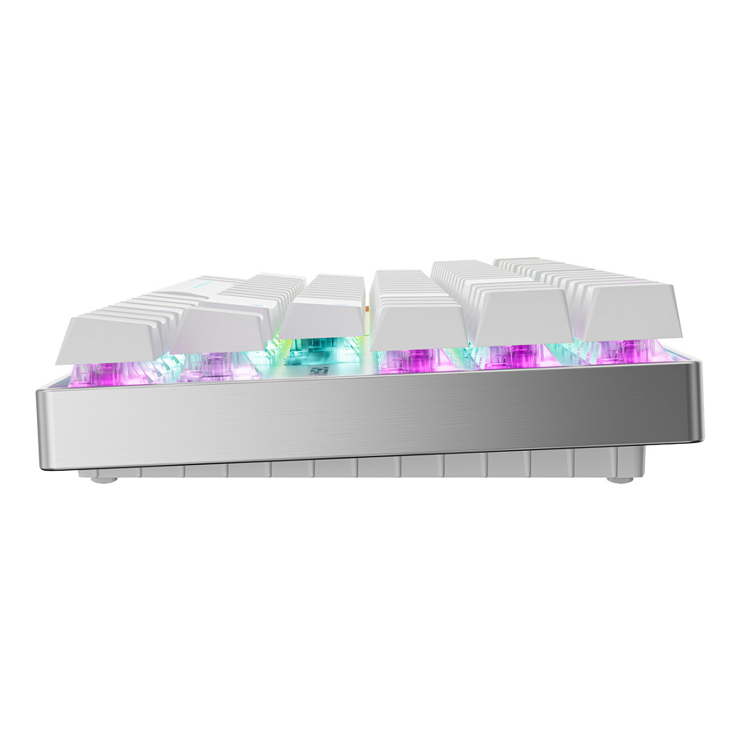 Tastierë Gaming Cherry XTRFY MX 8.2 Pro TMR / Wired & Wireless / QWERTZ / German Language - Bardhë - Figura 4