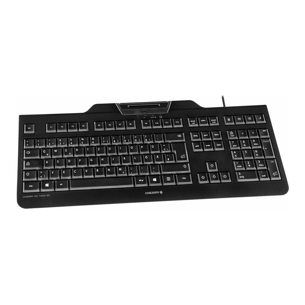 Tastierë me kabllo Cherry KC 1000 SC / QWERTZ / Czech-Slovakian Language - Zezë - Figura 2
