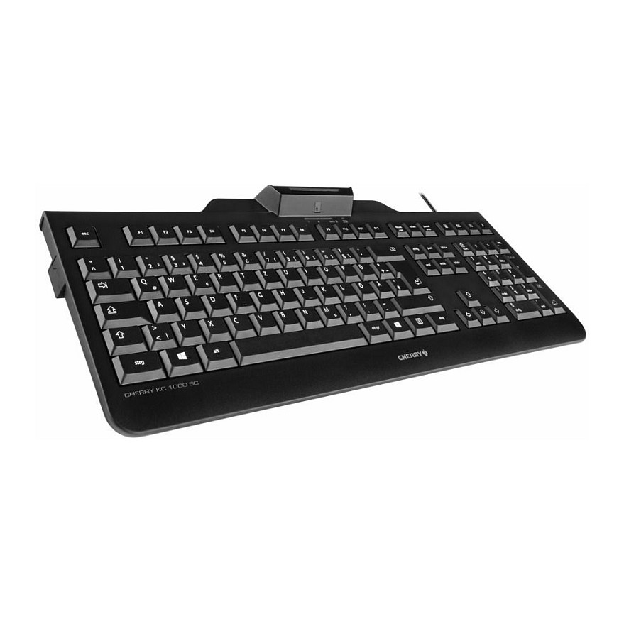 Tastierë me kabllo Cherry KC 1000 SC / QWERTZ / Czech-Slovakian Language - Zezë - Figura 3