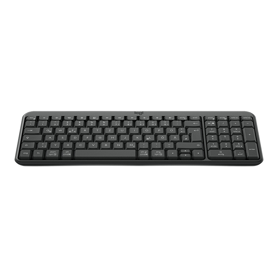 Tastierë pa kabllo Logitech K250 Graphite / QWERTZ - Zezë - Figura 3