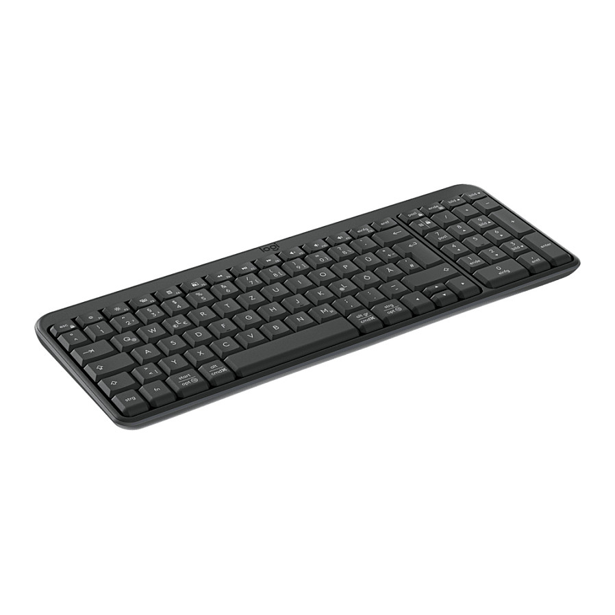 Tastierë pa kabllo Logitech K250 Graphite / QWERTZ - Zezë - Figura 4