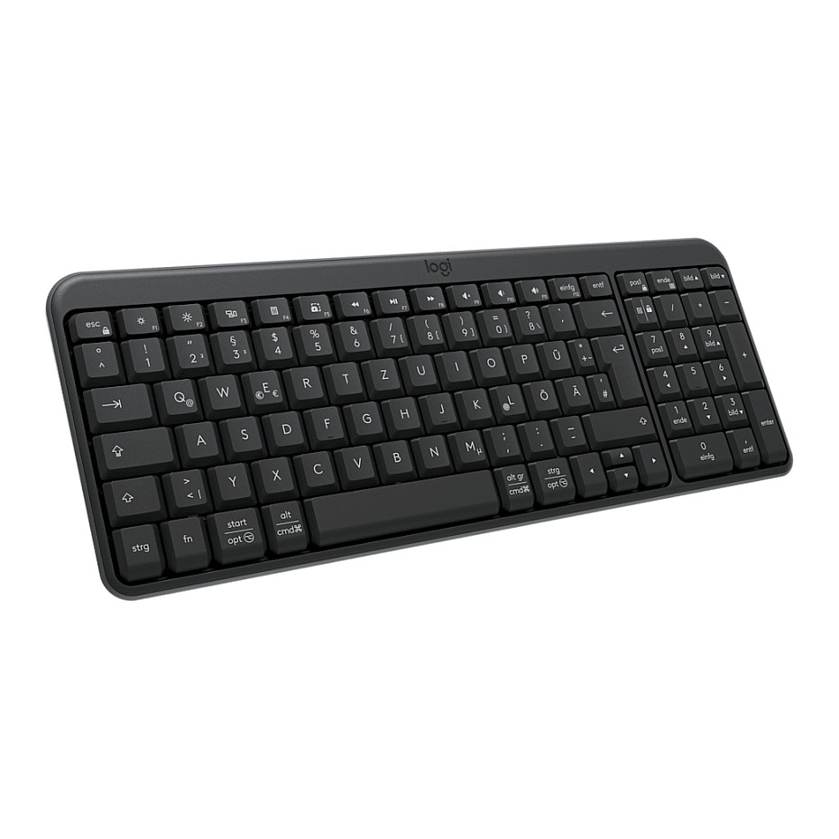 Tastierë pa kabllo Logitech K250 Graphite / QWERTZ - Zezë - Figura 5