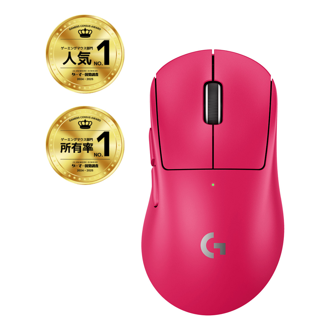 Maus Gaming Logitech G PRO X Superlight 2 DEX / Wireless - Rozë - Figura 2