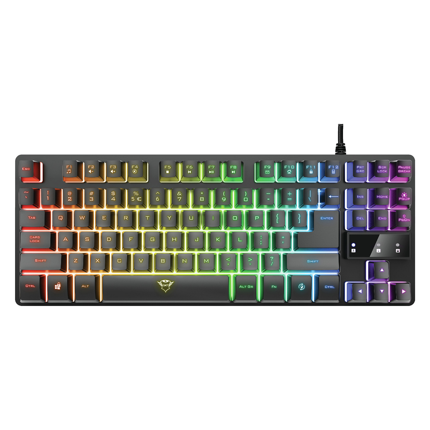 Set Gaming Trust GXT794 / 3‑in‑1 / Tastierë + Maus + Mauspad - Zezë - Figura 4
